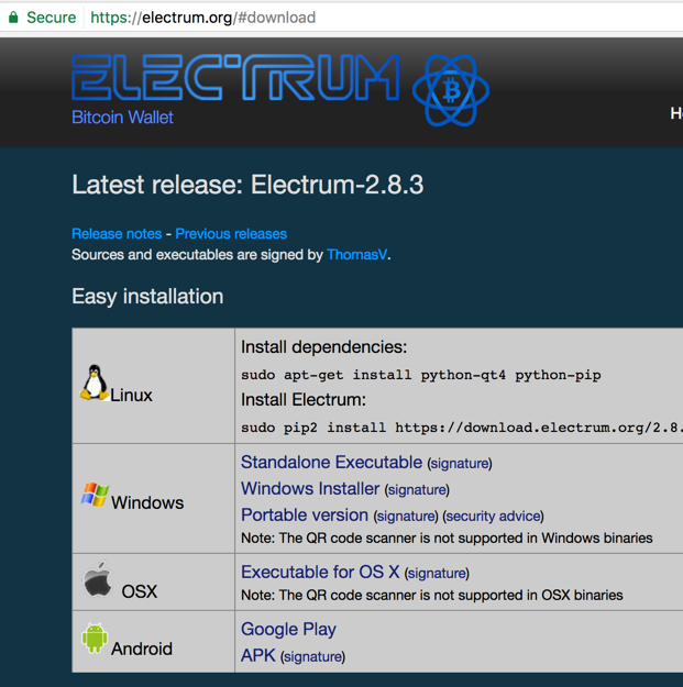 Electrum Bitcoin Wallet APK - Free download app for Android