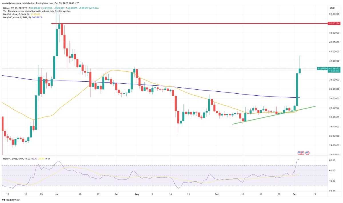 Bitcoin SV (BSV) Price Prediction , , 