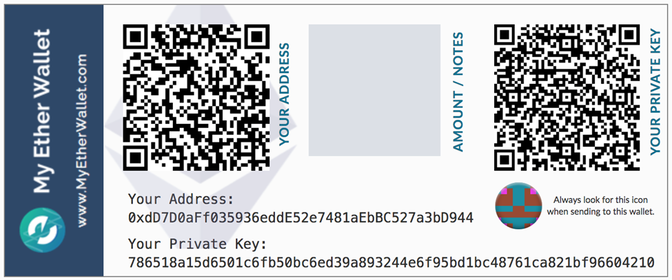 Use a Paper Wallet - CryptoLocalATM