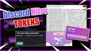 DISCORD TOKEN FOR NITRO + MAIL ACCOUNT GUARANTEE buy at cointime.fun for $