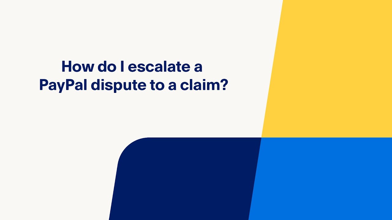 How long does it take to resolve a dispute or claim? | PayPal GB