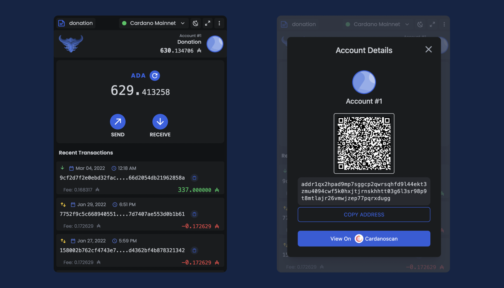 Cardano Wallet | ADA Wallet app for iOS & Android | Gem Wallet