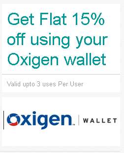 Oxigen Wallet Offers & 70% Off Coupons for March