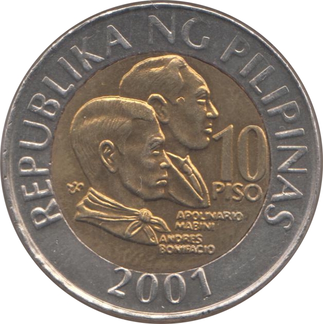 Philippine ten-peso coin - Wikipedia