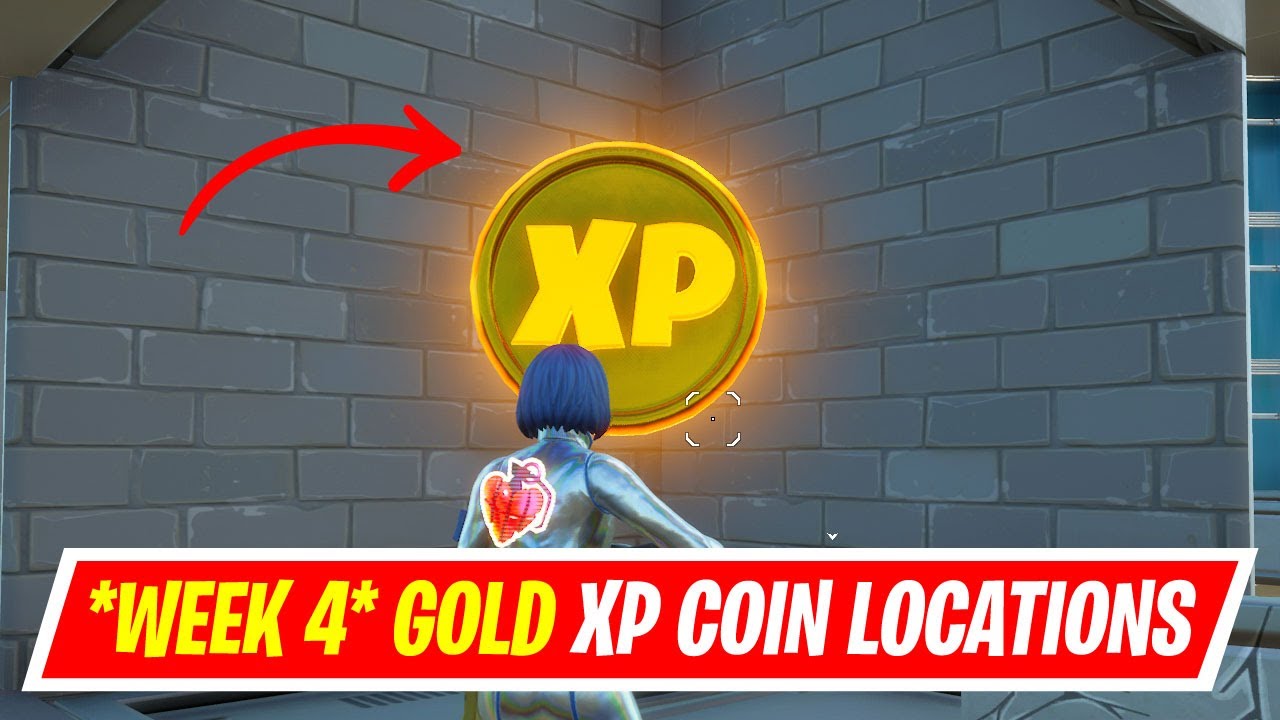 Fortnite Season 4 Week 4 XP Coins - Pro Game Guides