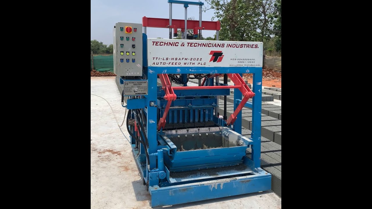 Hollow Block Making Machines - Model solid Block Making Machine Manufacturer from Coimbatore