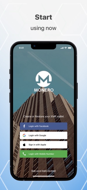 Monero mobile wallet concept | Figma Community