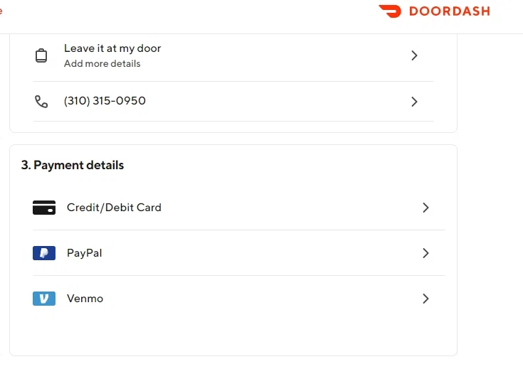 DoorDash Payment Methods - All The Ways You Can Pay For Your DoorDash Order - Financial Panther