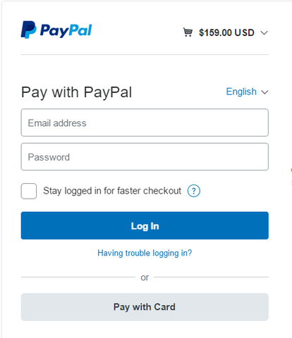 Login only for Pay with PayPal | cointime.fun