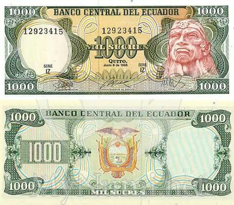 Ecuador - Pc - Ecuadorian Sucre - Foreign Paper Money