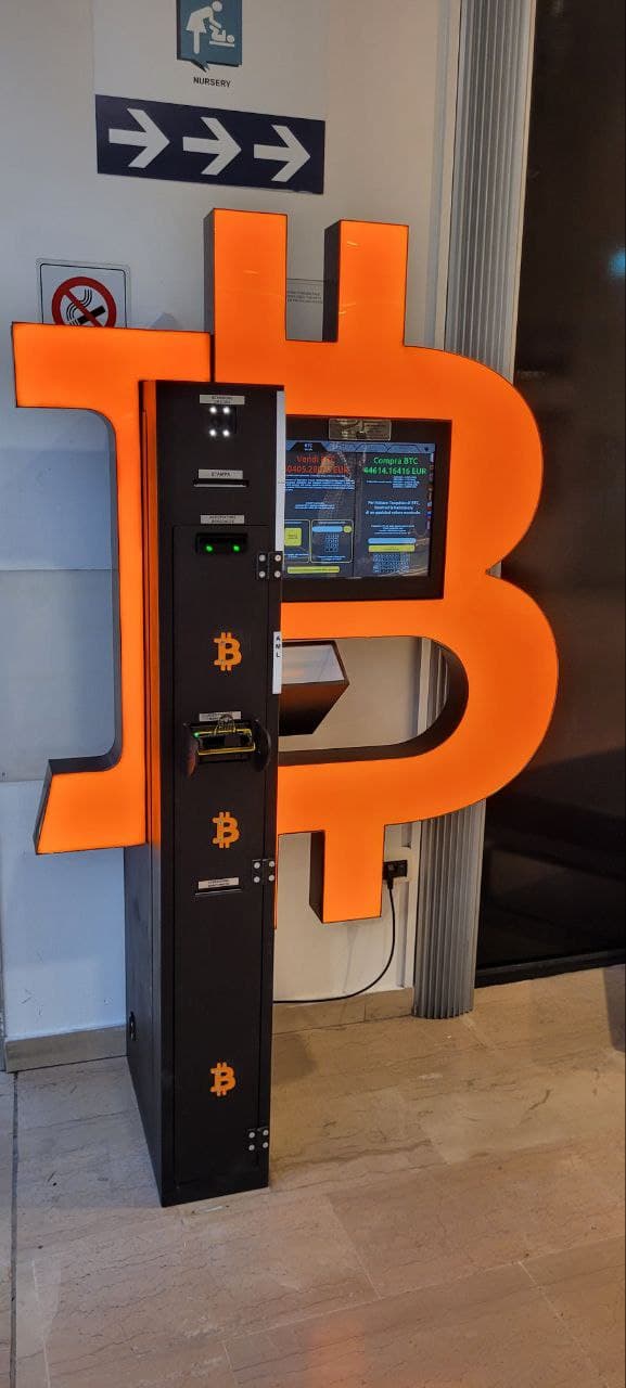 Bitcoin ATM Italy: where they are and how they work - CryptoLocalATM