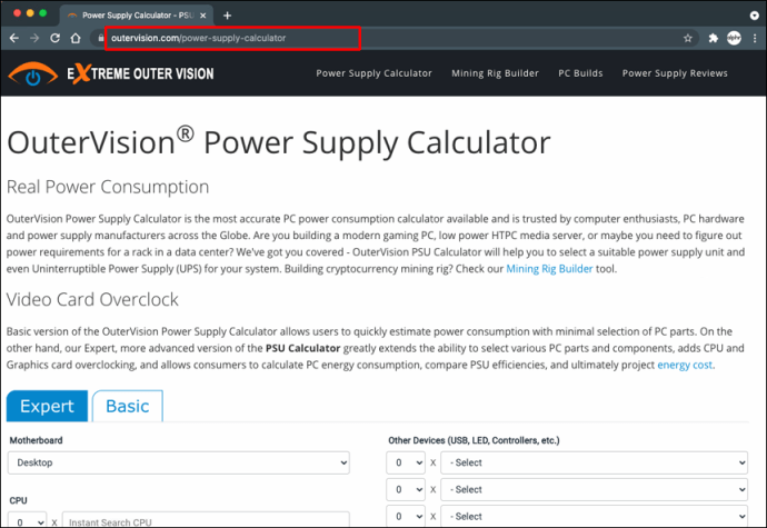 Power Consumption Calculator