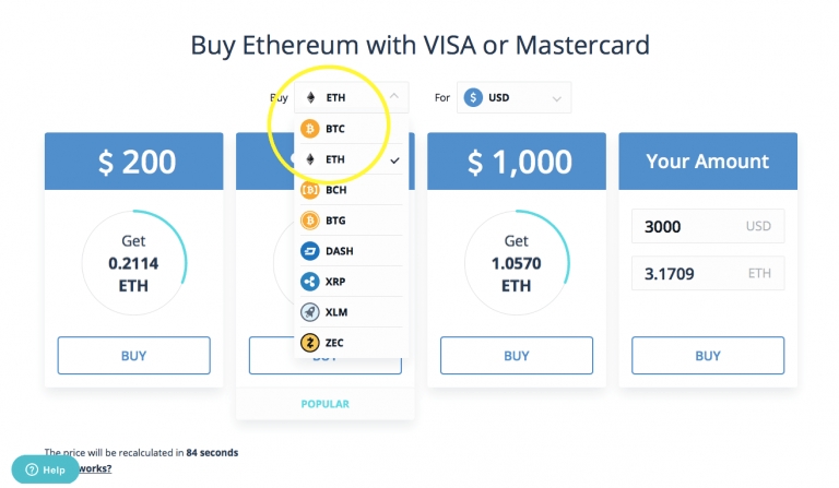 Buy Ethereum Fast & Securely | Trust