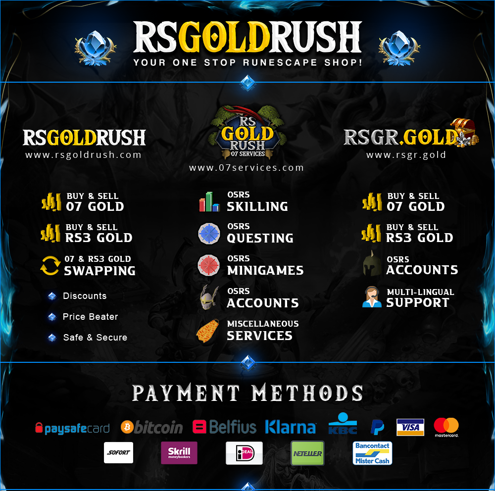 Buy OSRS Gold | Cheap Old School Runescape Gold for Sale