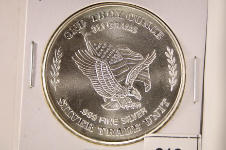 Commems Collection Bullion: US Assay Office Silver Trade Unit Rounds - Coin Community Forum