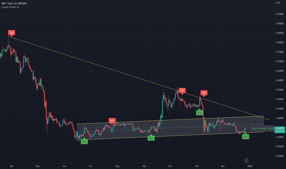 Ripple price in EUR and XRP-EUR price history chart