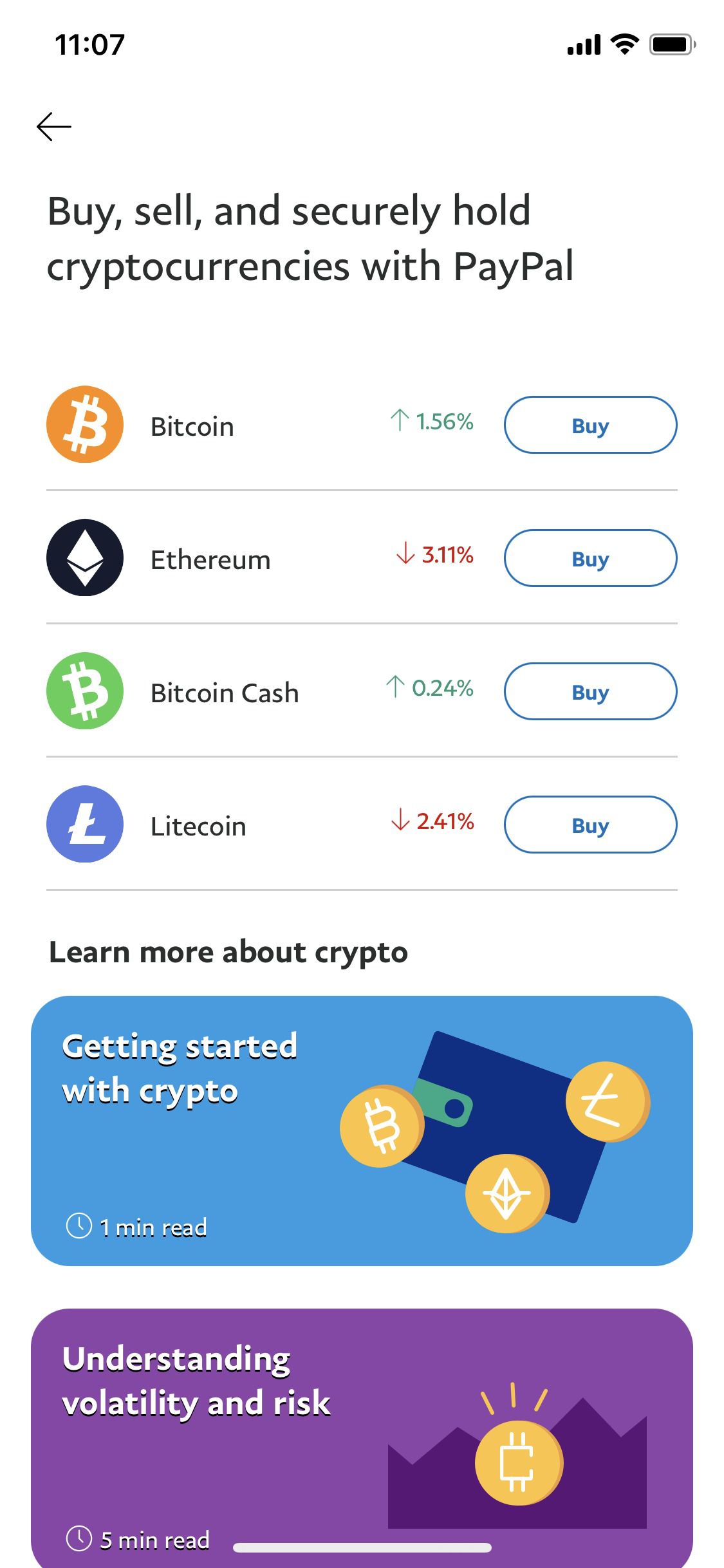 How to use Crypto at checkout? | PayPal US