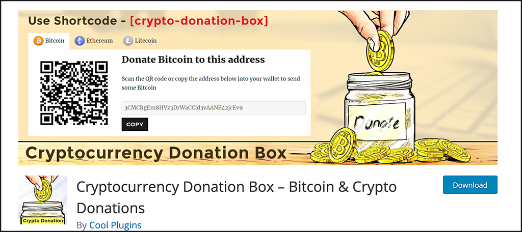Crypto addresses | GiveDirectly