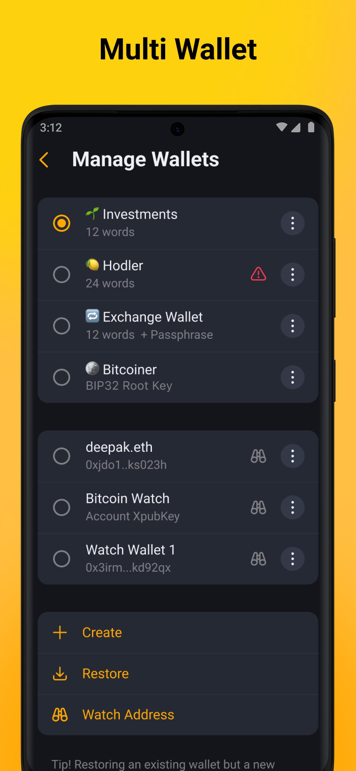 Open Source Ethereum Wallet | AlphaWallet app