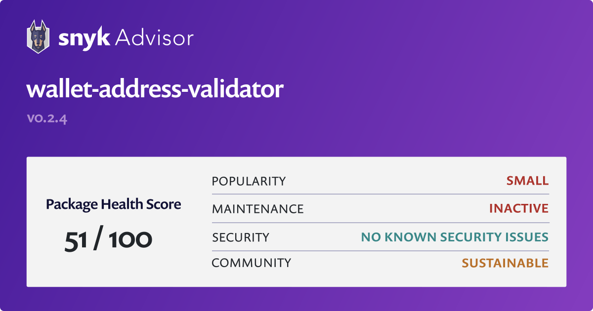 validateaddress — Bitcoin