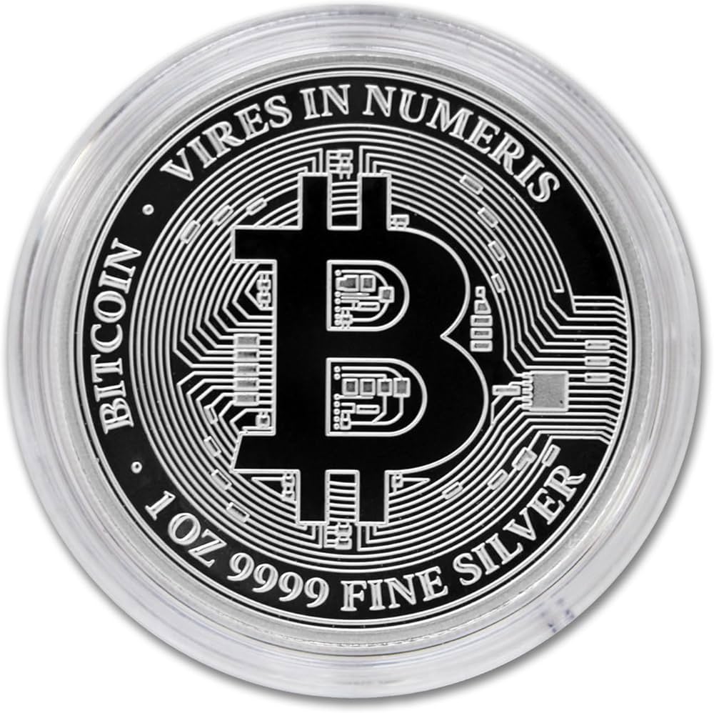 Bitcoin Silver coin 1 oz