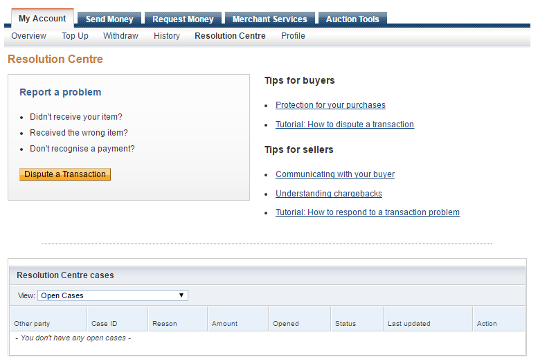 Dispute Resolution for Sellers | PayPal UK