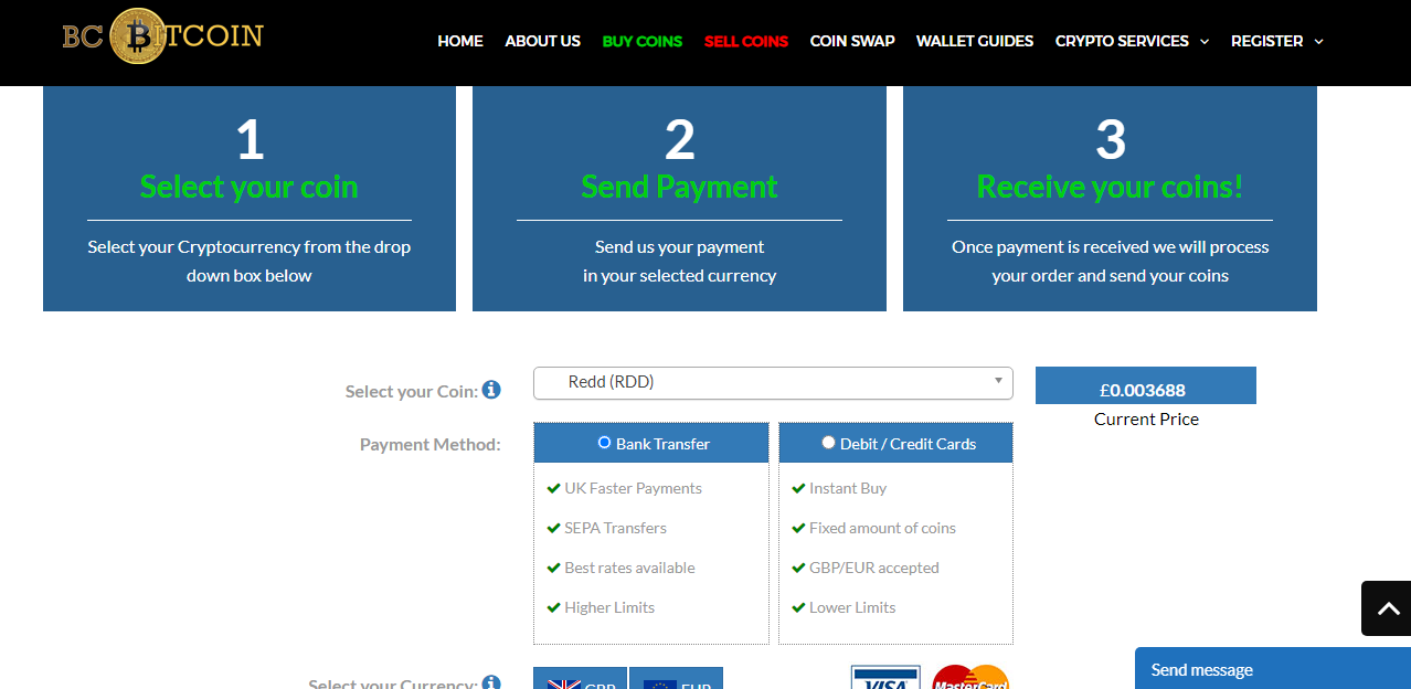 Convert Bitcoins (BTC) and ReddCoins (RDD): Currency Exchange Rate Conversion Calculator