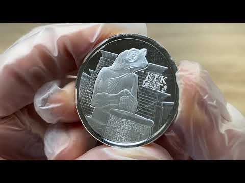 SILVER INVESTMENT 1 Oz - francs Kek fwo_ Монеты стран мира