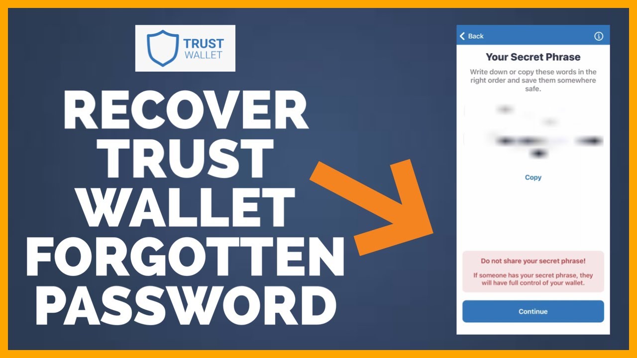 Trust Wallet Recovery Phrase: Step-by-Step to Get It in 