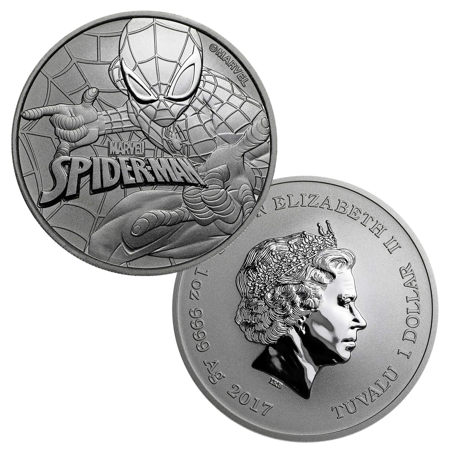 1 PC Spider-Man Distressed Commemorative Challenge Coins Collection Gifts - קרמיקה אביב