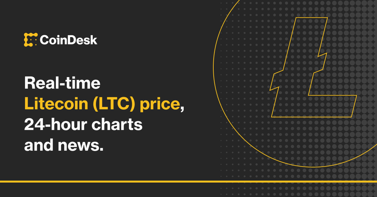 Litecoin (LTC) price, market cap | $ | Chart | COIN