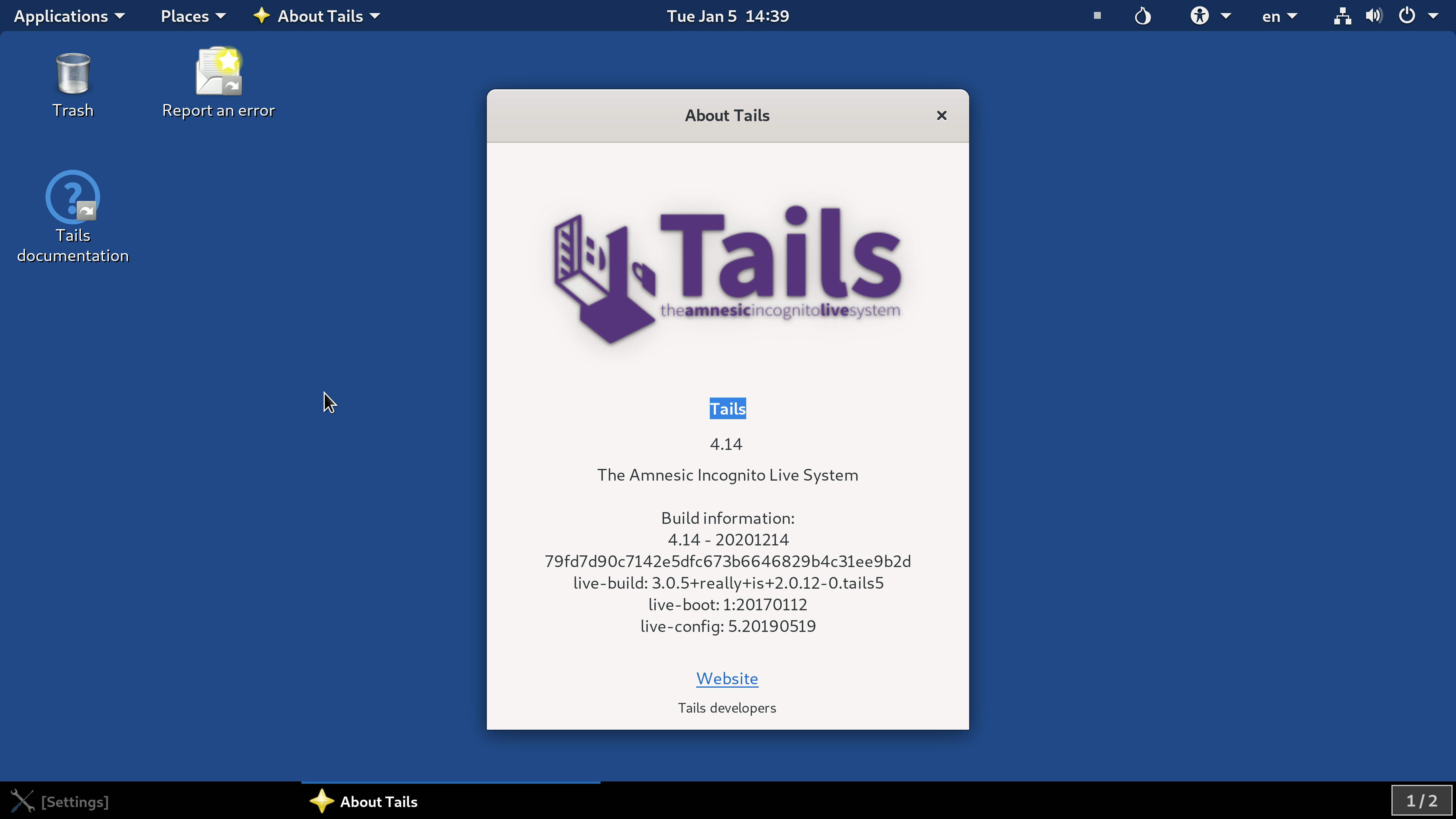 Tails Released, Introduces 'Electrum Bitcoin Wallet'