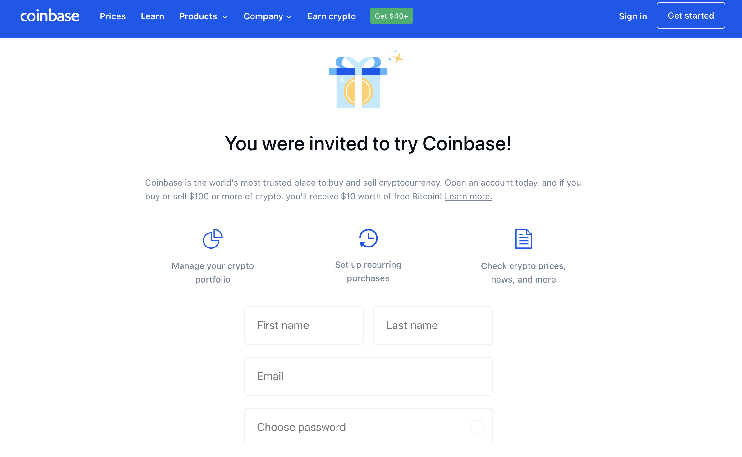 $10 Off - coinbase Promo Code - March 