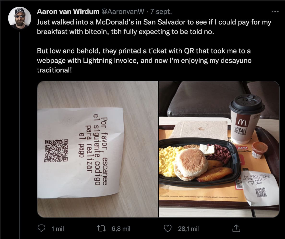 Will crypto ever be accepted at Mcdonalds?