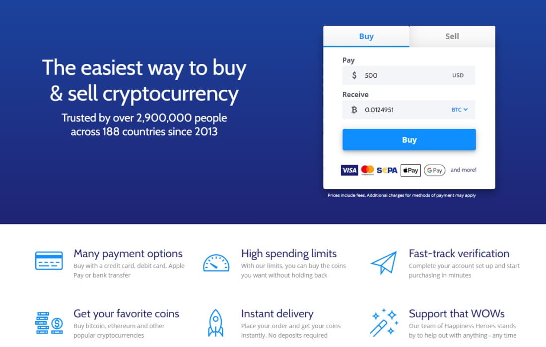 Buy Crypto with Credit & Debit Card Instantly Online | TRASTRA