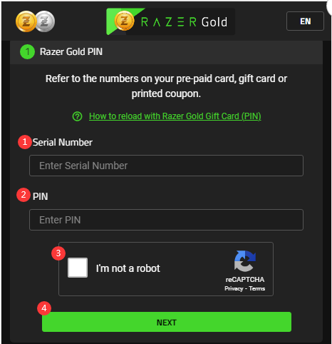 Buy Razer Gold Gift Cards