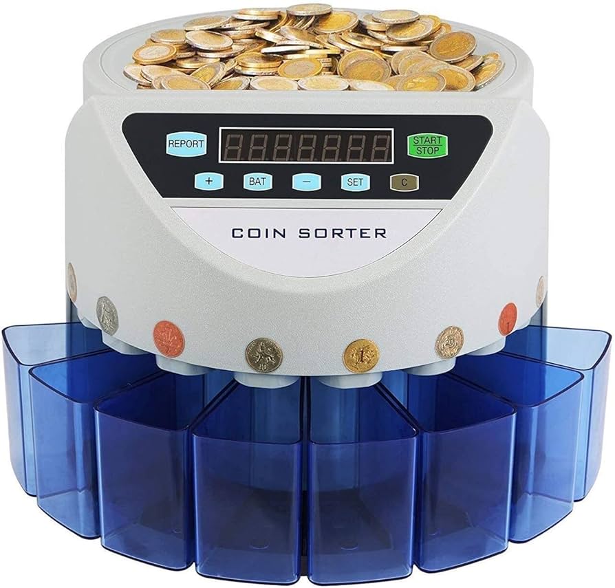 Ribao CSS Portable High Speed Coin Counter Coin Counting Machine