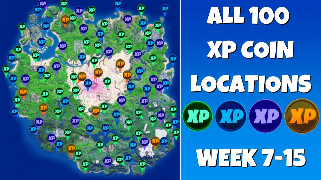 Fortnite: Where To Find All XP Coins - Chapter 2 Season 4 Week 1