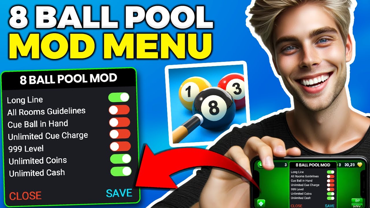 8 Ball Pool Hack | Updated Coins & Cash Cheats! | Pool balls, Pool hacks, 8ball pool