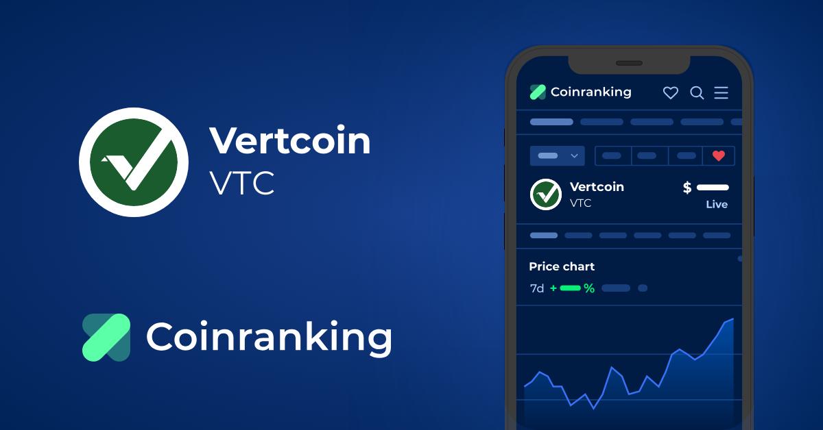 Vertcoin Live Price Chart - The Coin Offering