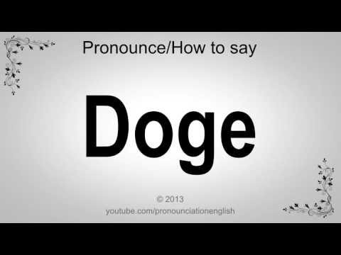 How to pronounce Doge's Palace | cointime.fun