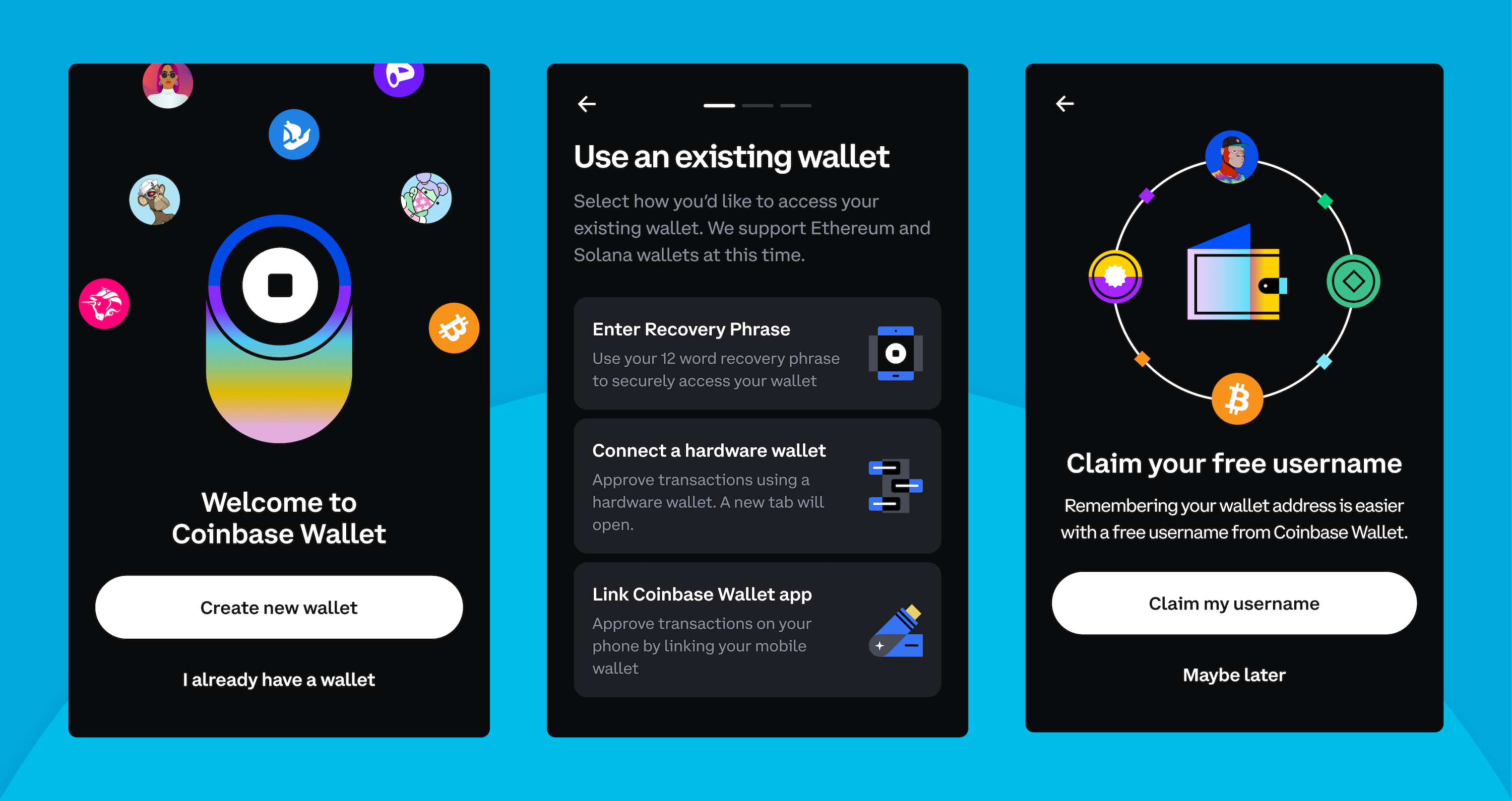 Coinbase Wallet lets users send stablecoins for free on messaging apps like WhatsApp and iMessage