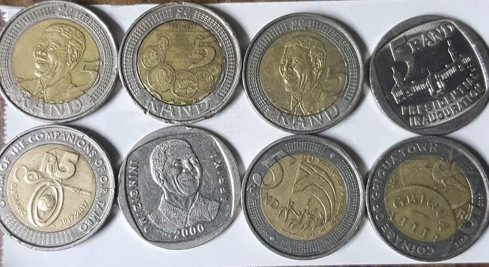 R5 Mandela and Coin value | Coin values, Old coins price, Rare coins worth money