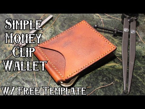 Leather Money Clip Wallet Pattern – Leather Bag Pattern