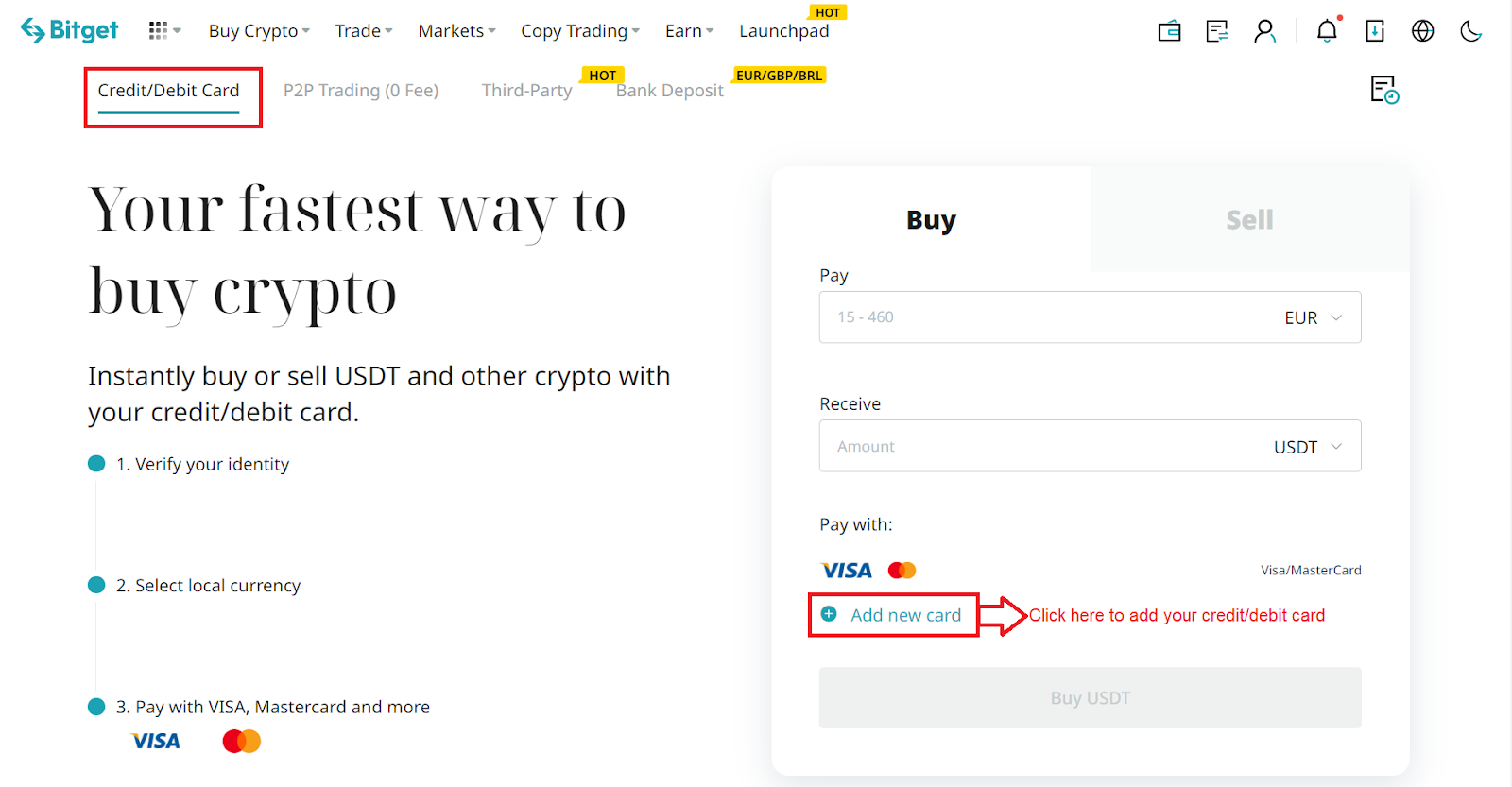 Buy Bitcoin with INR (Indian rupees) | INR to BTC | UTORG