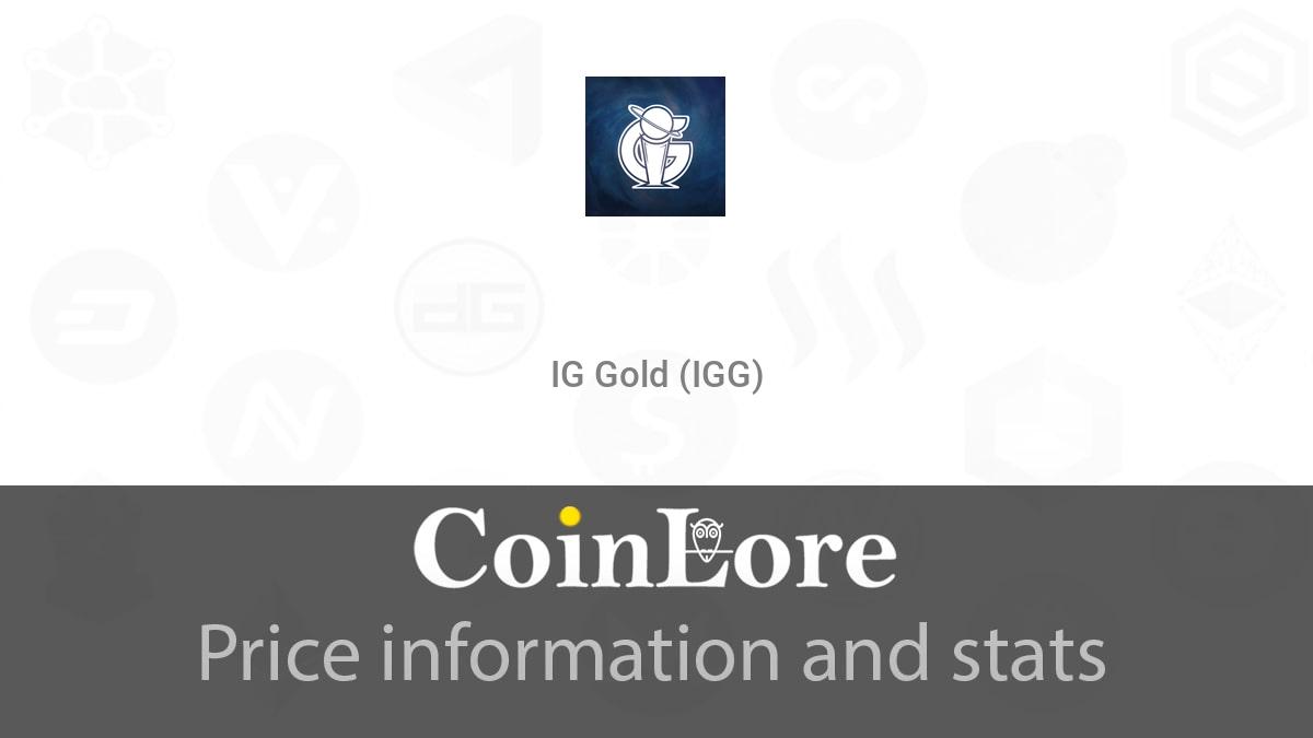 IG Gold Price Prediction ,,, - How high can IGG go?