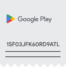 Buy a Google Play Card Online from $5 | Google Play Top-Up