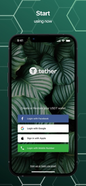 Tether USDT Wallet for Android, iOS, Windows, Linux and MacOS | Coinomi