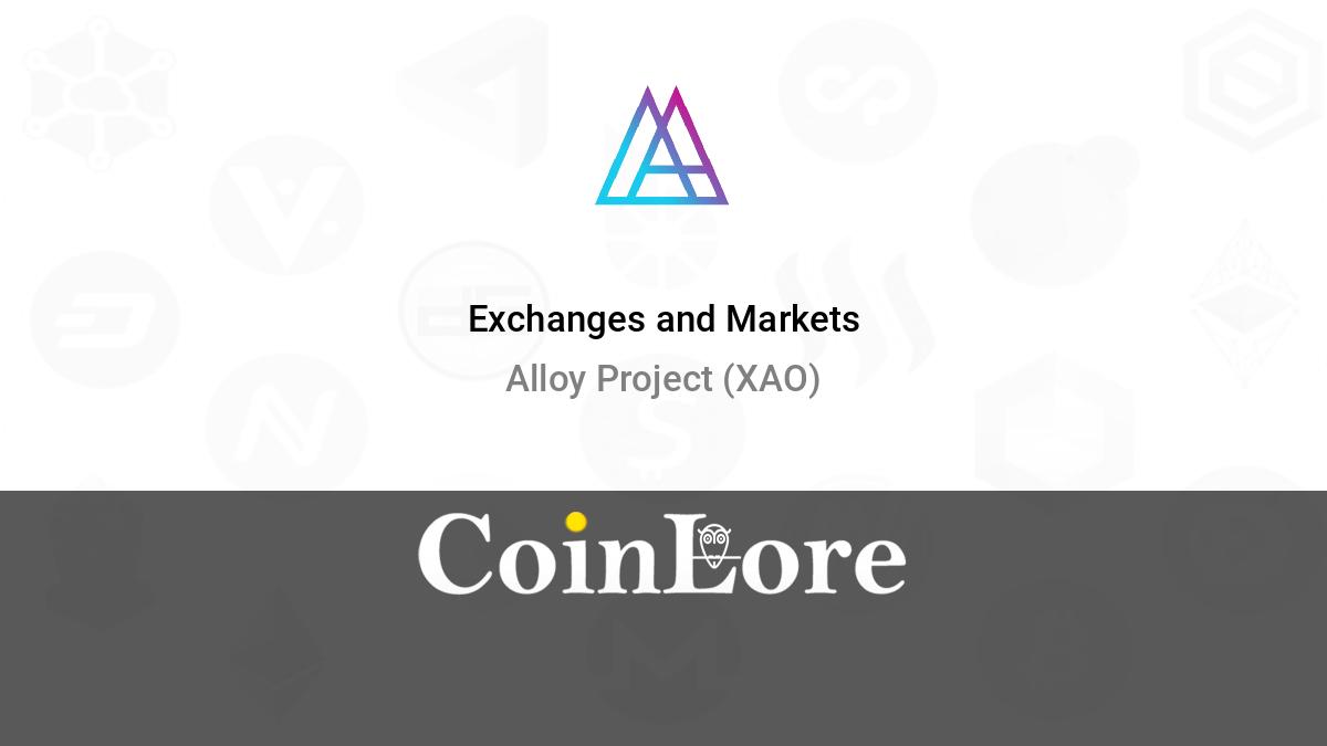 Alloy (XAO) Wallets | CryptUnit