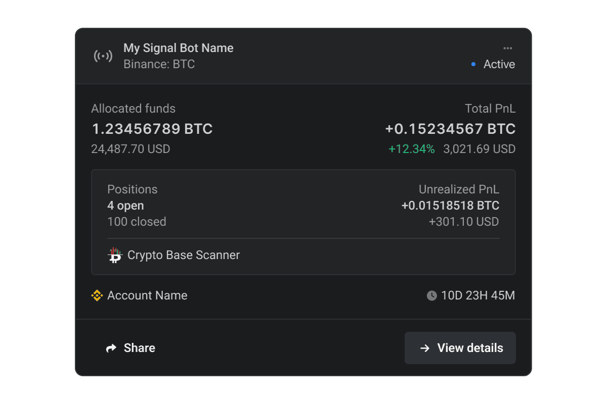 Crypto Base Scanner - Advanced Base Trading Strategy Tool